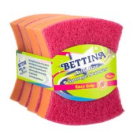 Bettina Anti Bac Treated Sponge Scourers