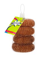 Bettina 4pc Copper Scourers