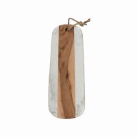 Artesà Marble and Acacia Wood Serving Board
