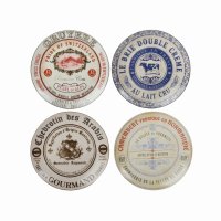 Artesà Gourmet Cheese Set of 4 Cheese Plates