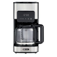 Ariete Digital Filter Coffee Machine 900W 1.5L Black & Stainless Steel