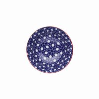 KitchenCraft Ceramic Bowl 16cm - Blue Floral