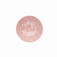 KitchenCraft Ceramic Bowl 16cm - Bright Yellow Floral