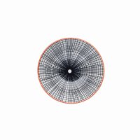 KitchenCraft Ceramic Bowl 16cm - Black Tile