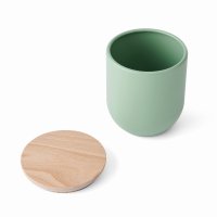 KitchenCraft Idilica Storage Canister 450ml - Green