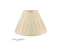 Laura Ashley Fenn Silk Empire Drum Shade Ivory 25cm/10 inch