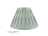Laura Ashley Fenn Silk Empire Drum Shade Duck Egg 25cm/10 inch