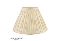 Laura Ashley Fenn Silk Empire Drum Shade Ivory 35cm/14 inch