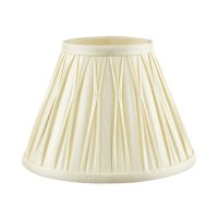 Laura Ashley Fenn Silk Empire Drum Shade Ivory 20cm/8 inch