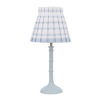 Laura Ashley Farnworth Table Lamp Matt Green with Shade