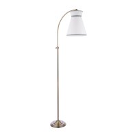 Laura Ashley Dearham Floor Lamp Antique Brass with Shade