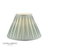 Laura Ashley Fenn Silk Empire Drum Shade Duck Egg 30cm/12 inch