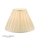Laura Ashley Fenn Silk Empire Drum Shade Ivory 30cm/12 inch