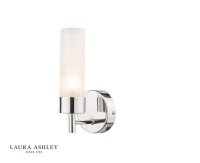 Laura Ashley Howard Bathroom Wall Light Polished Chrome IP44