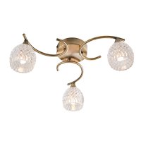 Boyer 3light Semi Flush ceiling light