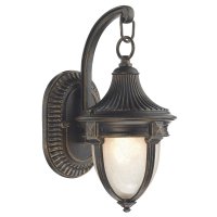 Dar Richmond Small Wall Bracket Black Gold