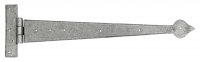 Pewter 22" Arrow Head T Hinge (pair)