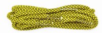 Shoe-String Black & Yellow 120cm Honeycomb Mosaic Laces