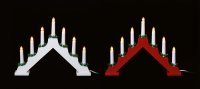 Premier Decorations Wooden Candle Bridge 39cm - Assorted