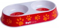 Petface Melamine Double Cat Bowl