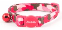 Ancol Camouflage Cat Collar Pink