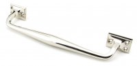 Polished Nickel 300mm Art Deco Pull Handle