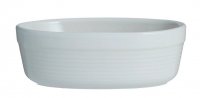 William Mason White Oval Dish - 17cm