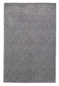 Think Rugs Hong Kong 8583 Silver - Various Sizes