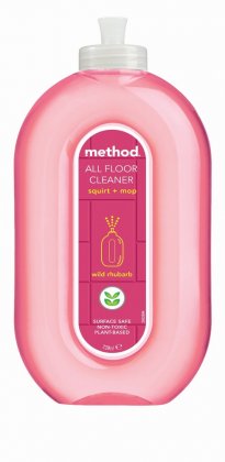 Method All Floor Cleaner Squirt & Mop 739ml - Wild Rhubarb