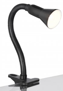 Searchlight Desk Partners Black Flex Clip Task Lamp