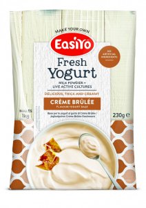 EasiYo Yoghurt 230g - Crme Brle