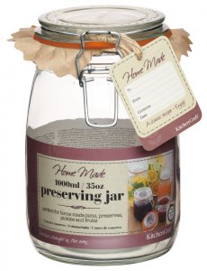 hm md glass preserving jar 1000ml (35oz)