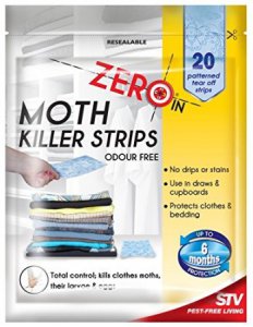 zero in moth killler strips