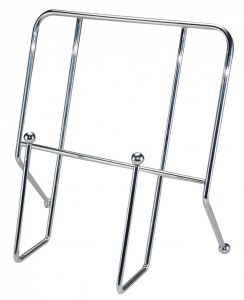 Apollo Housewares Chrome Cookbook Holder