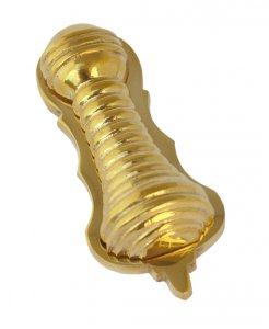 Polished Brass Beehive Escutcheon