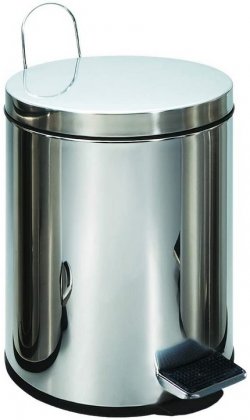 Buckingham 5 Litre Stainless Steel Pedal Bin