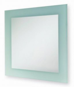 Blue Canyon Square Frosted Edge Mirror