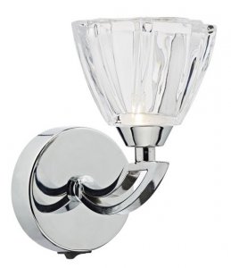 Dar Vito Single Wall Bracket Polished Chrome