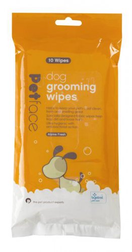 Petface Dog Grooming Wipes (10 Wipes)