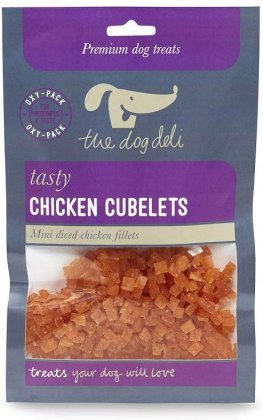 The Dog Deli Tasty Chicken Cubelets 100g