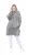 Country Club The Eskimo Super Soft Teddy Fabric Oversized Cosy Hoodie - Grey