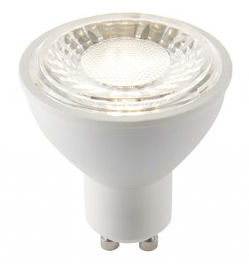 Endon GU10 LED SMD Dimmable 60deg Cool Wht & Matt Wht plastic