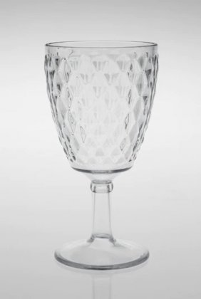 Casa&Casa Capri Clear Wine Glass - 390ml