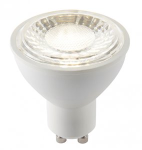 Endon GU10 LED SMD 60 Degrees 7W Cool Wht & Matt Wht Plastic