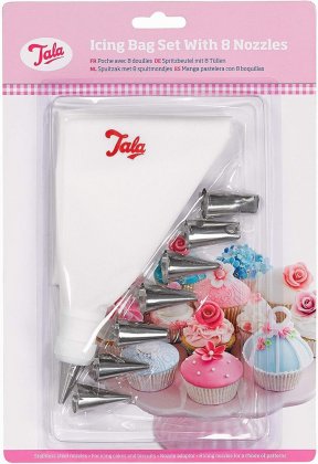 Tala Icing Bag Set with 8 Nozzles