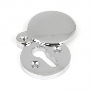 Polished Chrome 30mm Round Escutcheon