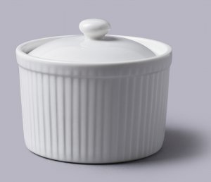 CKS Large Ramekin with lid 10cm x 6.5cm