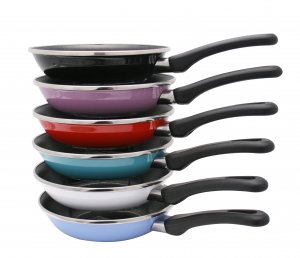 Judge Induction Funky Frying Pan 20cm - Assorted Colours