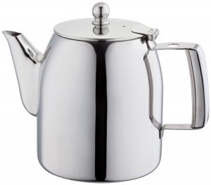 Stellar Traditional Stainless Steel Continental Teapot 8 Cup/1.5lt