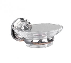 Miller Oslo Soap Dish & Holder - Chrome